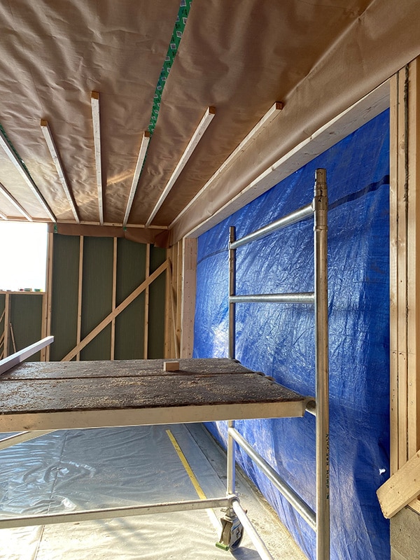 Elt kraft air barrier paper Villa Pinta2