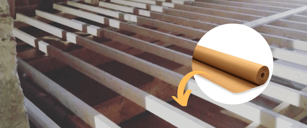 Renovating a century-old house with sustainable Eltete Elt Kraft Air barrier paper