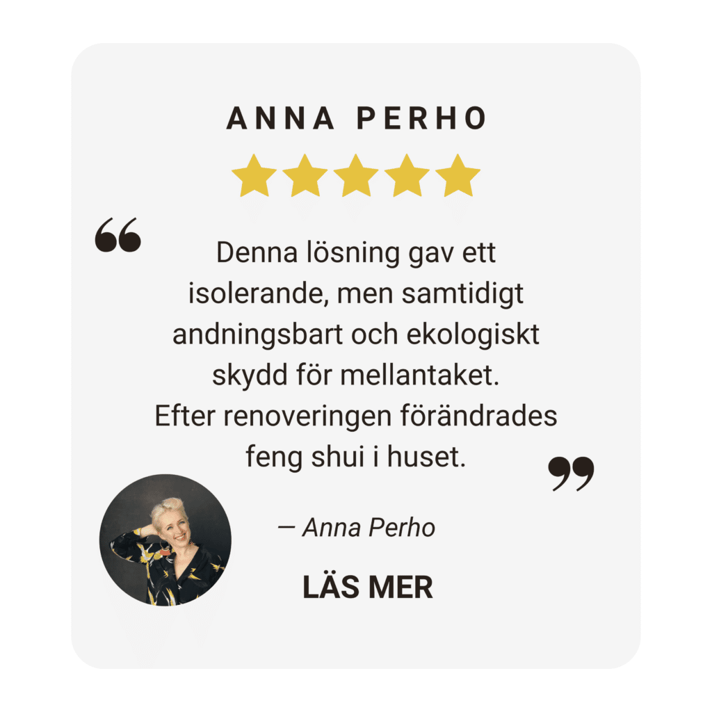 Översyn av Anna Perho till Eltete luftspärrpapper